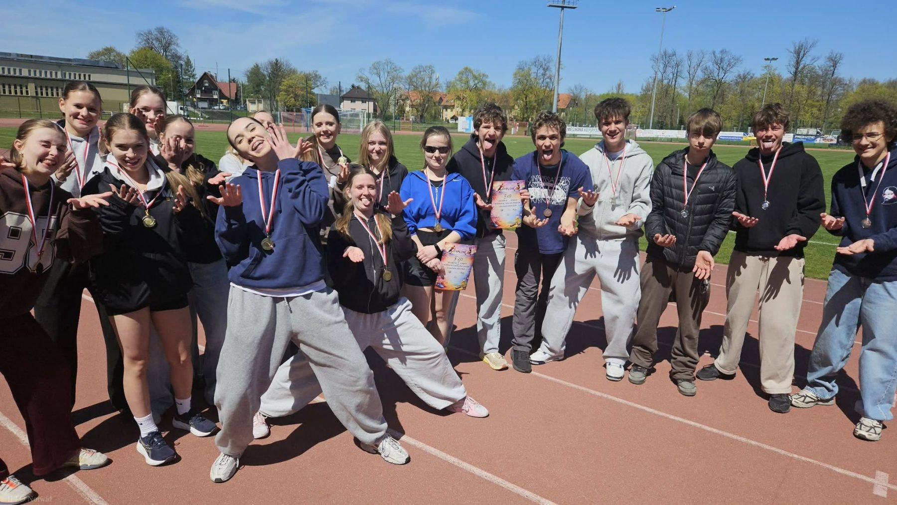 NORWIDZIAKI NA LEKKOATLETYCZNEJ LIDZE SZKOLNEJ